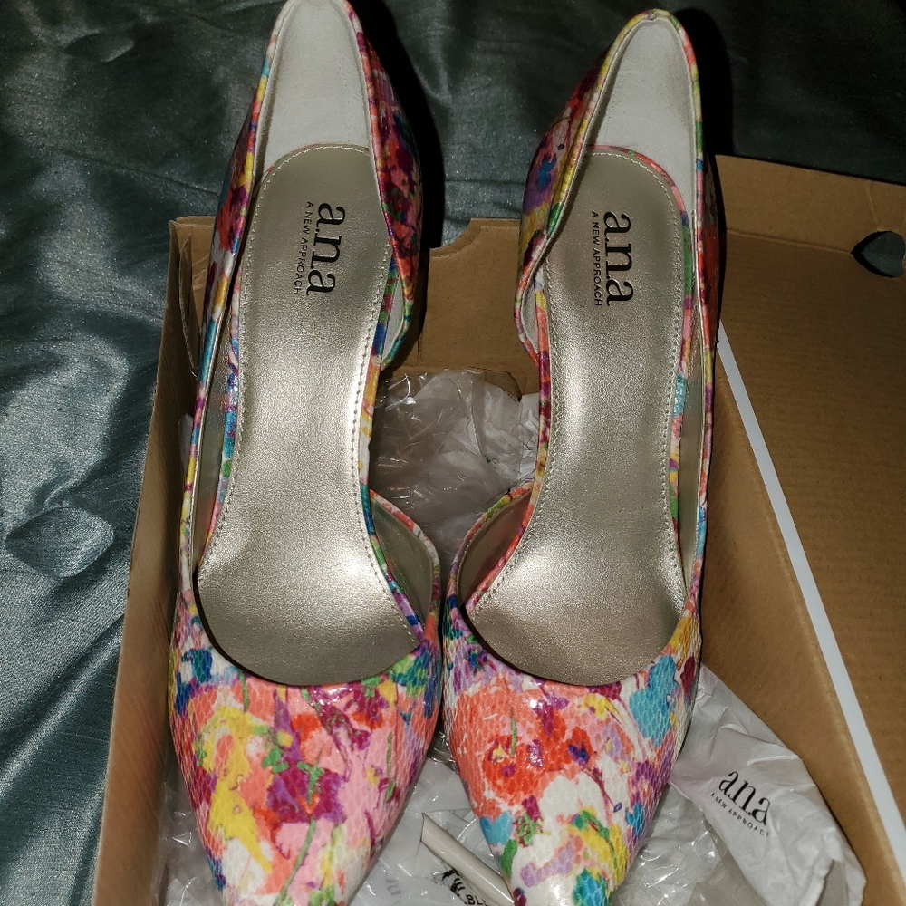 Floral Heels